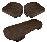 Coussin de Siège de Voiture pour BMW 1 2 3 4 5 6 7 Series 5GT GT3 GT5 X1 X3 X4 M2 M3 M4 M5 M6, Housse de Siège Housse en Lin Respirant Anti-Rayures, Protection Siege Voiture,C/Brown