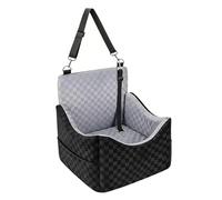 Coussin de siège de voiture pour chien, décourageant l ' eau, avec base sécurisée et rembourrage en éponge confortable pour animaux de compagnie en déplacement, nid de voiture sécurisé pour animaux de