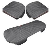 Coussin de Siège de Voiture pour Mitsubishi Lancer, Coussin de Siège de Conduite, Housse en Lin Respirant Anti-Rayures, Protecteur Sièges,D/Grey