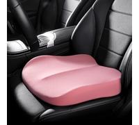 Coussin de Siège de Voiture pour Mitsubishi Mirage G4 A10 Sedan 2013 2014 2015 2016 2017 2018 2019, Mousse à Mémoire Coussin Voiture Conducteur Coussins Coccyx Ergonomique,Pink