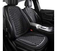 Coussin de Siège de Voiture pour Nissan Terra 2018-2023, Soie Glacée Housses de Siège Auto Avant Arrière Structure Alvéolée 3D Respirant,Black*4