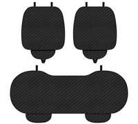 Coussin de Siège de Voiture-pour Porsche Cayenne E-Hybrid 2018-2022 2023 2024 202 Coussin Avant Voiture 3 Pièces Imperméable Housse Siege Auto Coussin Voiture Siege Antidérapant pour Auto