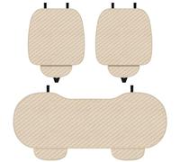 Coussin de Siège de Voiture-pour Porsche Cayenne E-Hybrid 2018-2022 2023 2024 202 Coussin Avant Voiture 3 Pièces Imperméable Housse Siege Auto Coussin Voiture Siege Antidérapant pour Auto