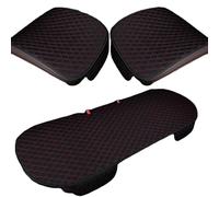 Coussin de Siège de Voiture pour Renault Arkana/Arkana Hybrid, Coussin de Siège de Conduite, Housse en Lin Respirant Anti-Rayures, Protecteur Sièges,E/Black Red