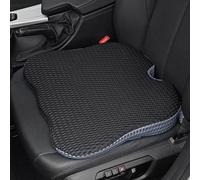 Coussin de Siège de Voiture pour Toyota Auris Aygo Aygo X C-HR Corolla Corolla Cross Hilux, Coussin de Siège en Mousse à Mémoire Coussin de Siège Conducteur Chaise de Bureau,Black
