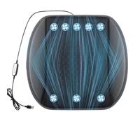 Coussin de siège de voiture | Tapis d'été long respirant avec ventilateur - Pour le camping, les voyages en ville, les excursions, les excursions, les SUV, les camping-cars, les camions et