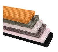 Coussin de siège en cordon doux et respirant pour banc d'intérieur - Coussin antidérapant lavable sur mesure pour rebord de fenêtre, canapé, banc d'angle (12 cm) - Assise confortable