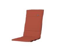 Coussin de siège en fibre Panama 125x50 cm terre cuite, coussin de chaise, coussin de siège de jardin, coussin de chaise d'extérieur