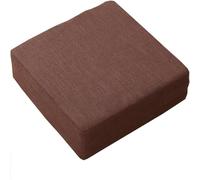 Coussin De SièGe en Mousse à MéMoire De Forme pour Fauteuil, Confortable pour IntéRieur Et ExtéRieur, Voiture, Bureau, Canapé (45 X 45 Cm, éPaisseur 8 Cm)(#1,30x30x3cm/12x12x1.2in)