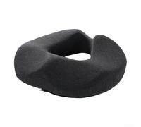 Coussin de siège en mousse à mémoire de forme pour soulager la douleur du coccyx - Coussin ergonomique avec housse respirante - Base antidérapante pour voiture, bureau, fauteuil roulant - 42 x 37,5 cm