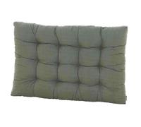 Coussin De Siège En Palette MADISON, Basic Gris 50% Coton / 50% Polyester