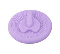 Coussin de siège en vinyle texturé antidérapant et ergonomique | Disque de stabilité d'équilibre gonflable, accessoire de fitness avec design de renforcement du cœur