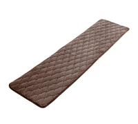 Coussin de siège épais et doux pour banc, terrasse, classique, de couleur unie, avec fond antidérapant, pour banc, entrée ou rebord de fenêtre à l'intérieur.