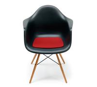 Coussin de siège-Feutre Eames Plastic Arm Chairs DAR / RAR / DAW rouge Hey Sign - 4051656114494