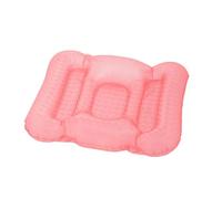 Coussin de siège gonflable antidérapant pour baignoire rempli d'eau avec ventouse, coussin de soutien doux pour les fesses, pour adultes, personnes âgées, enfants à la maison, spa et repos (rose, 1