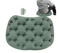 Coussin de Siège Gonflable - Coussin d'air pour Avion avec Housse de Transport | Portable pour Pêche Randonnée Train Camion Fauteuil Roulant Randonnée Sac à Dos