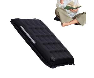 Coussin de siège gonflable pour voyage en avion | avec bande réfléchissante | Coussin Gonflable pour Siège d'Avion,Pour longs vols trekking randonnée alpinisme pique-nique extérieur voiture