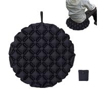 Coussin de siège gonflable pour voyage en avion | Coussin de siège gonflable doux - rond imperméable et résistant à l'humidité Tapis de sol léger pour bureau voiture fauteuil roulant lieu de travail