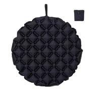 Coussin de siège gonflable pour voyage en avion - Coussin gonflable | Imperméable léger rond anti-humidité doux pour fauteuil roulant lieu de travail conduite longue distance camion avion