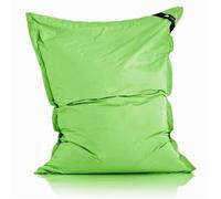LAZY BAG Original Indoor & Outdoor Beanbag XL Pouf géant de 250 litres Coussin de siège Junior Fauteuil pour Enfants & Adultes 160x120 (Vert)