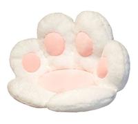 Coussin de siège mignon, dos confortable patte de chat en forme de canapé coussin de chaise de bureau