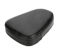 Coussin de Siège Moto, CICMOD Universal Sissy Bar Dossier Coussin Pad pour Harley Honda Kawasaki Suzuki Yamaha-Noir
