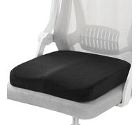 Coussin de siège orthopédique coussin cunéiforme : coussin de siège orthopédique coussin cunéiforme chaise de bureau, coussin de siège ergonomique soulage la douleur, soulage le coccyx pour le bureau