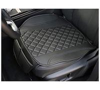 Coussin de siège OT404 en Cuir synthétique Noir avec Coutures Noires pour Suzuki Ignis 3