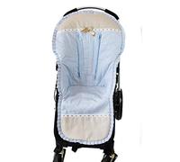 Coussin de siège ou matelas de sol compatible avec Bugaboo + Protecteurs de harnais ou coussinets d’épaules. Plusieurs modèles et couleurs disponible (Noa Bleu Claire/Camel, Grille 3D)