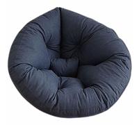 Coussin de siège Panier Suspendu Coussin Coton Lin Tatami Coussins pour Chaise d'oeuf Suspendu Coussin Balancelle pour Fauteuil Inclinable en Rotin(100 * 80cm).