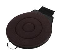 Coussin de Siège Pivotant 360 Degrés en Polyuréthane et Mousse | Poignée de Transport Portable, Soulage la Fatigue, Stable sur Assises en Cuir, pour Bureau et Repas