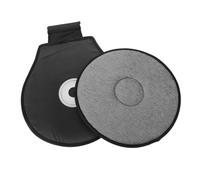 Coussin de Siège Pivotant Rond 360° en Eva et Tissu pour Voiture | Support Complet, Usage Chaise de Salle à Manger et Bureau, Style Simple Moderne