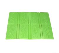 Coussin de siège pliable en mousse XPE pour l'extérieur assis sur l'herbe, bancs de neige ou sols, compact et facile à ranger une fois plié (vert)