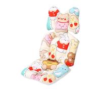 Coussin de siège pour bébé, en coton doux, pour nacelle, 34 x 69 cm