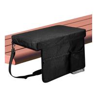 Coussin de siège pour blanchisseurs - Pliable - Sangle de chaise - Poche | Coussin de chaise de stade portable pour camping, randonnée, pêche, chasse, sport, voyage, plage, pique-nique, événements B