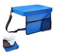 Coussin de siège pour blanchisseurs | Tapis de repos portable | Coussin de siège doux et imperméable avec bandoulière pour plage, camping, parc, pique-nique, blanchisseur, voyage, concert, stade