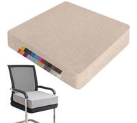 Coussin de siège pour chaise de jeu 50x50x10cm coussin de siège pour chaises/bancs dans la maison et le jardin, lavable, avec fermeture éclair, housse de siège antidérapante pour chaise de j