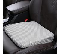 Coussin De Siège pour Hyundai Tucson 2005-2023, Mémoire Forme Siege Ergonomique Rehausseur Adulte Conducteur Confort Voiture Bureau Fauteuil Roulant,Grey-8cm