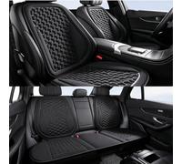 Coussin de Siège pour Mitsubishi Eclipse Cross 2018-2023, Anti-dérapant Coussin de Siège de Voiture Respirant en Soie Glacée Toutes Saisons,Black*7 pcs