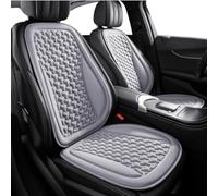 Coussin de Siège pour Mitsubishi Eclipse Cross 2018-2023, Anti-dérapant Coussin de Siège de Voiture Respirant en Soie Glacée Toutes Saisons,Grey*4 pcs