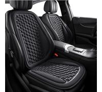 Coussin de Siège pour Mitsubishi Eclipse Cross 2018-2023, Anti-dérapant Coussin de Siège de Voiture Respirant en Soie Glacée Toutes Saisons,Black*4 pcs