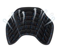 Coussin De Siège Pour Moto Cross - Coussin en Mousse pour Siège Arrière de Moto,Respirant Anti-Dérapant Absorbe Les Chocs Et Confort Optimal Pour Longues Randonnées À