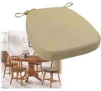 Coussin de siège pour Personnes âgées, 1 pièce : 40 x 38 x 8 cm, Coussin de Chaise antidérapant avec Attaches et Housse Amovible.