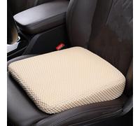 Coussin De Siège pour Porsche Macan 2 Electric 2024 2025, Mémoire Forme Siege Ergonomique Rehausseur Adulte Conducteur Confort Voiture Bureau Fauteuil Roulant,Beige-6cm