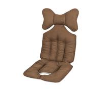 Coussin de Siège pour Poussette Coussin Réducteur de Landau Réglable Matelat Universel Pousette en Coton Epaissi Confortable Soutien Bébé Couvre Siège pour Nacelle Chaise Haute Berceau Siège Auto