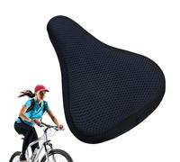 Coussin de siège pour vélo | Couvercle de siège de vélo élastique emballé et doux | Couvercle de siège ergonomique confortable et respirant, non traîneau pour vélos pliants, véhicules