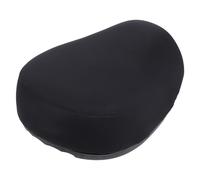 Coussin de Siège pour Vélo Électrique, Grand Format Étanche, Cuir Noir | Absorption à Ressort, Installation Facile, Léger, Usage Vélo, Moto, Véhicule Électrique