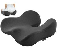 Coussin de siège profond en forme de U pour soulager la douleur du coccyx et les hémorroïdes - Coussins de chaise de bureau en mousse à mémoire de forme en forme de hanche pour libérer un confort