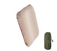 Coussin de siège rembourré d'air pour voyage avec centre de mémoire ventilé - Maintien ferme du fond pour les incidents de randonnée - Coussin de chaise de stade