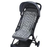 Coussin de Siège Réversible pour Poussette Coussin Réducteur Landau Coton Chaud Matelat Universel Pousette Housse de Siège Rembourrée pour Chaise Haute Couvre Siège Nacelle pour Enfant Fille Garçon